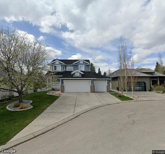 Street view of 424 Hawkside Mews NW, Calgary