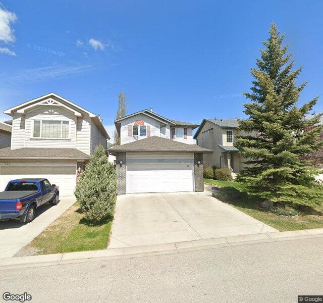 Street view of 209 Tuscany Meadows Heights NW, Calgary