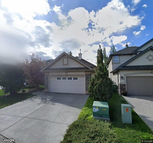 Street view of 258 Cranleigh View SE, Calgary