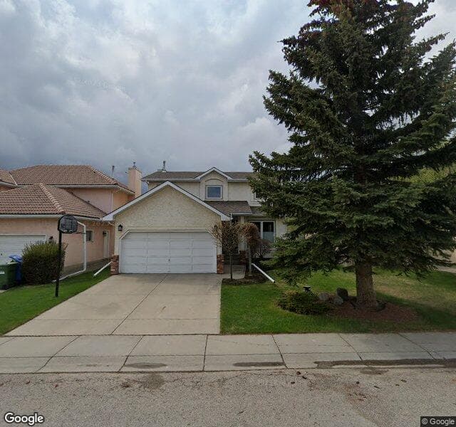 Street view of 315 Hawktree Circle NW, Calgary