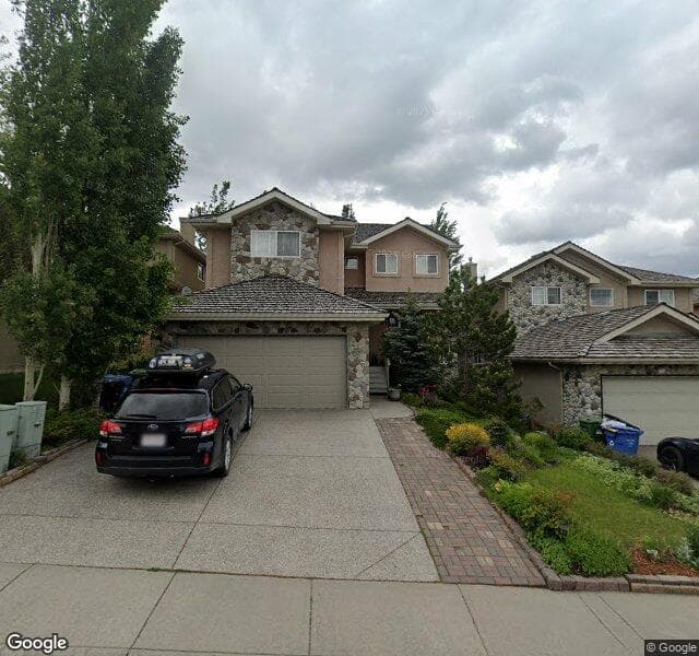 Street view of 18 Royal Ridge Hill NW, Calgary