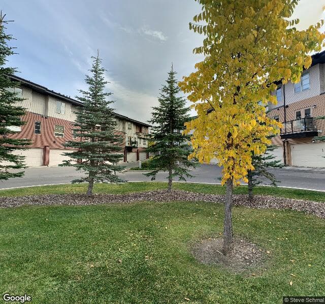 Street view of 71 Aspen Hills Terrace SW, Calgary
