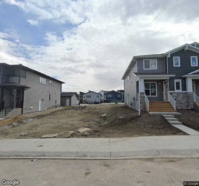 Street view of 893 Livingston View NE, Calgary