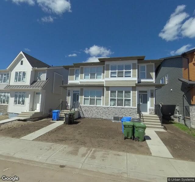 Street view of 43 Setonvista Way SE, Calgary