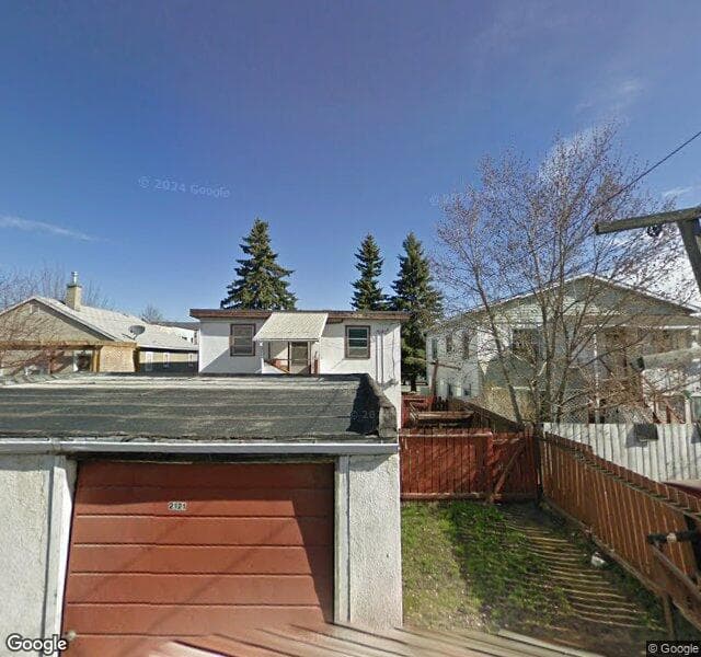 Street view of 2121 Westmount Road NW, Calgary