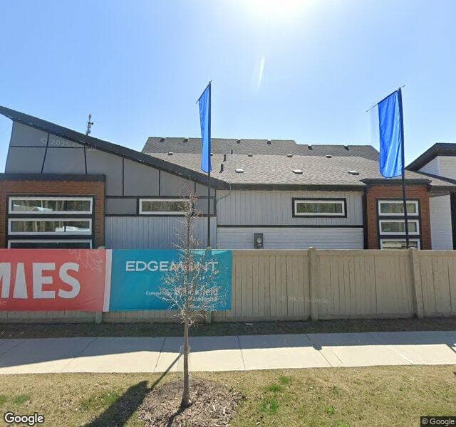 Street view of 6055 Edmonds Place NW, Edmonton