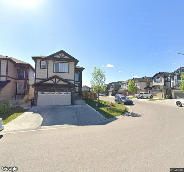 Street view of 19 Saddlelake View NE, Calgary