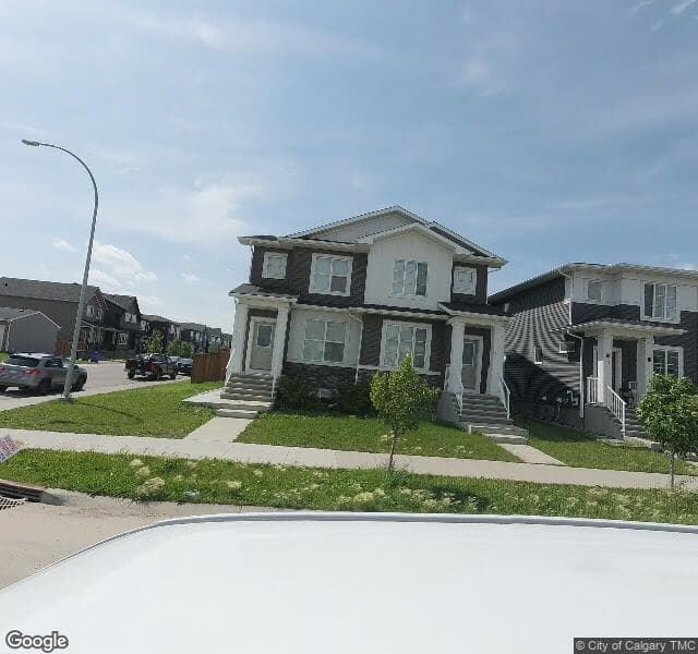 Street view of 105 Corner Meadows Gate NE, Calgary