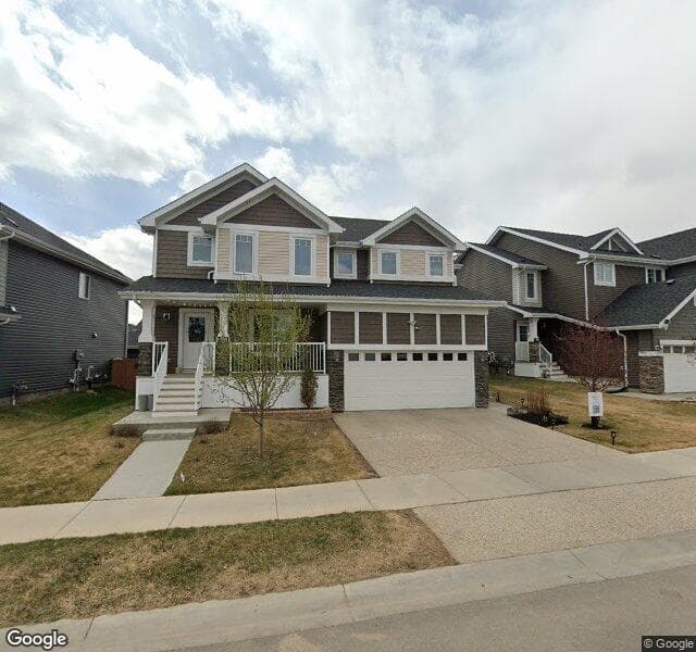 Street view of 6862 Evans Wynd NW, Edmonton
