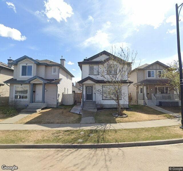 Street view of 20139 58 Avenue NW, Edmonton