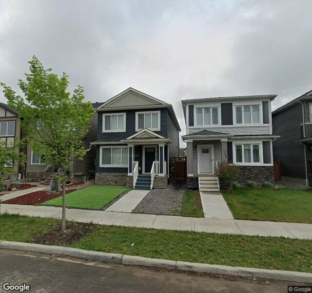 Street view of 17460 77 Street NW, Edmonton
