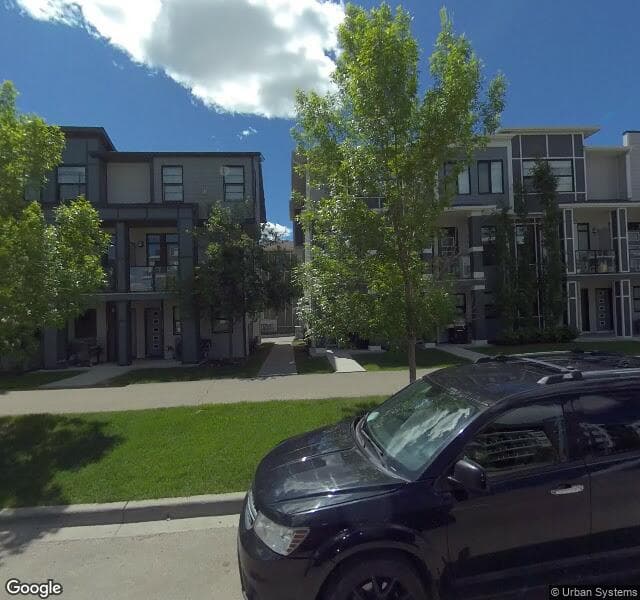 Street view of 4111 Seton Drive SE, Calgary