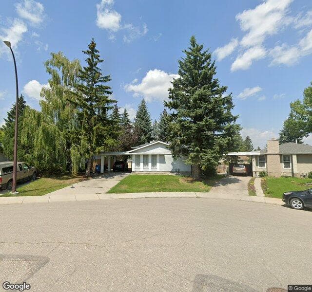 Street view of 28 Cantrell Bay SW, Calgary