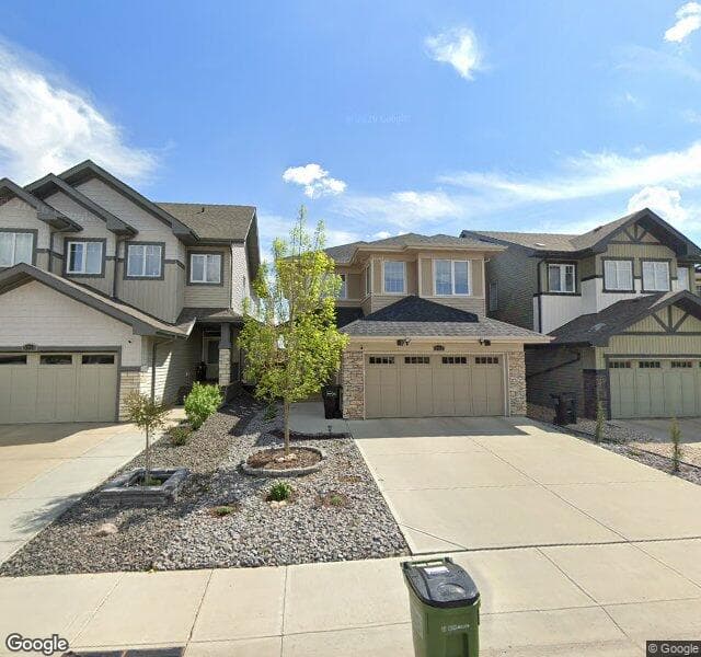 Street view of 5713 Allbright Court SW, Edmonton