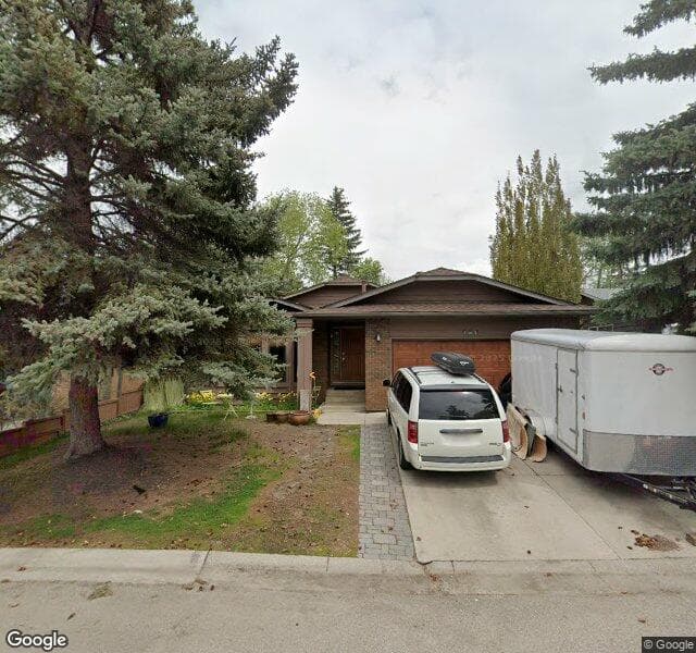 Street view of 96 Deermont Road SE, Calgary