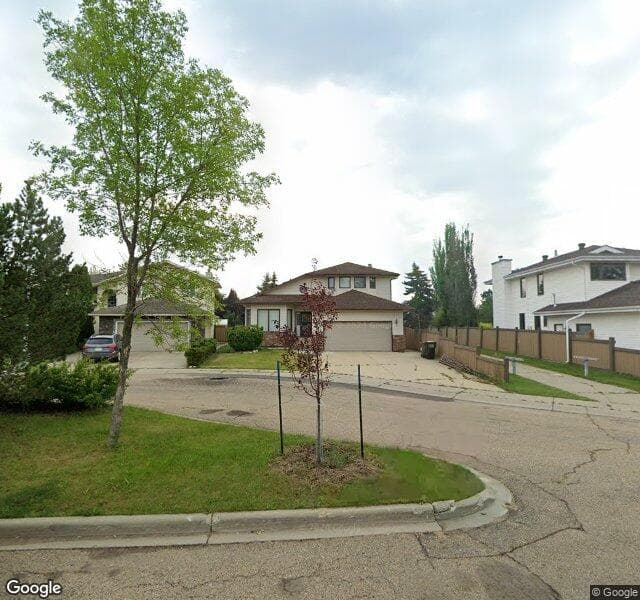 Street view of 527 Burton Close NW, Edmonton