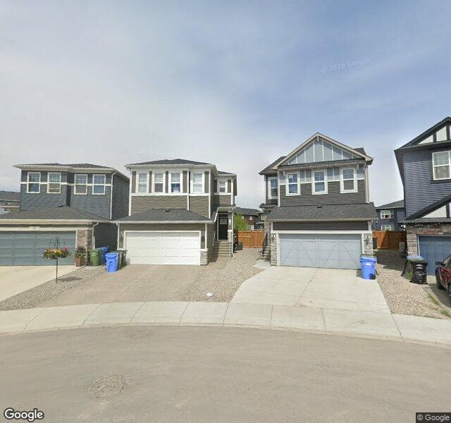 Street view of 78 Creekstone Square SW, Calgary