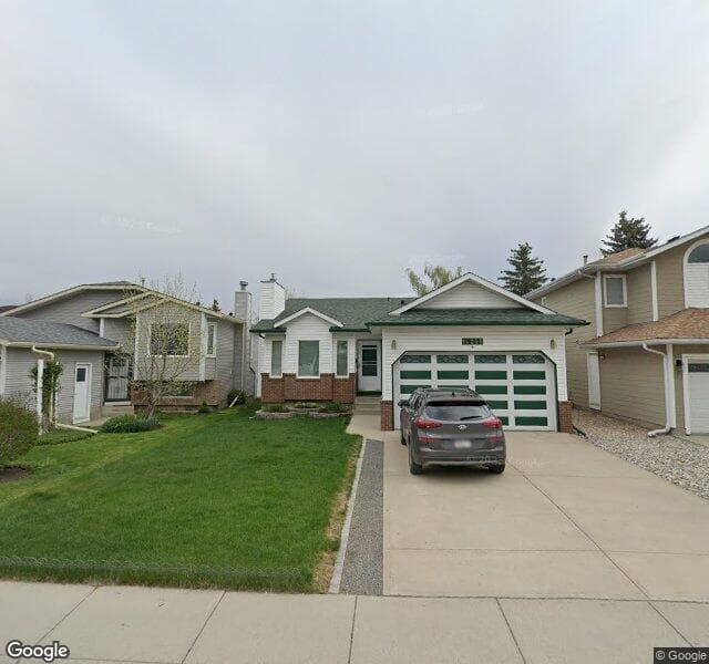 Street view of 16288 10 Street SW, Calgary