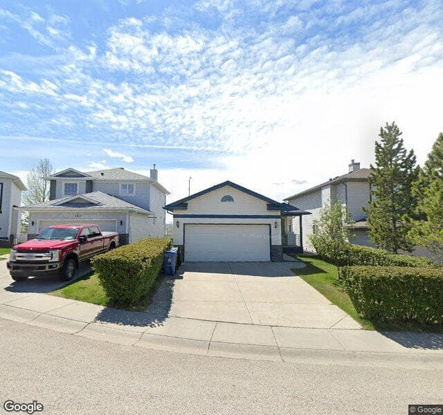Street view of 146 Tuscarora Close NW, Calgary