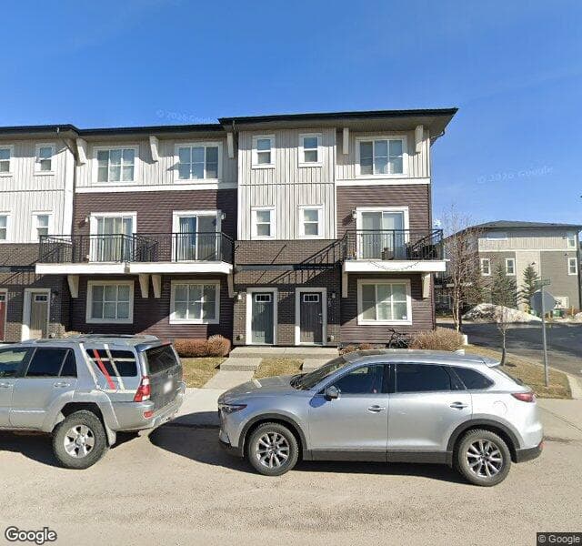 Street view of 424-30 Cornerstone Manor NE, Calgary