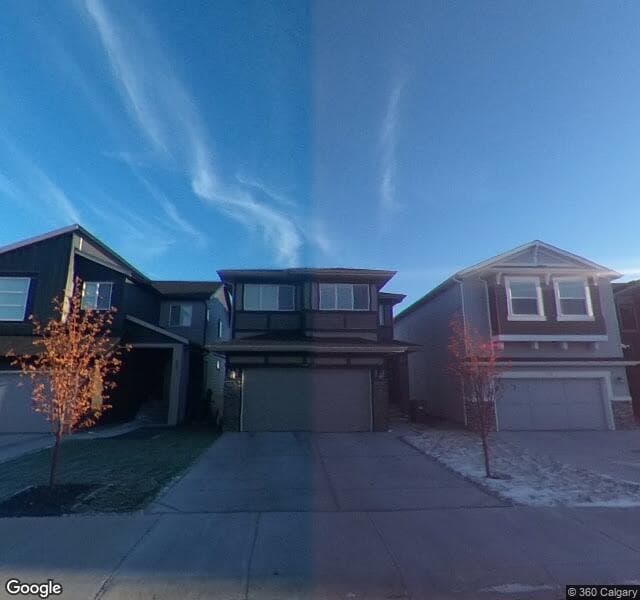 Street view of 449 Livingston View NE, Calgary