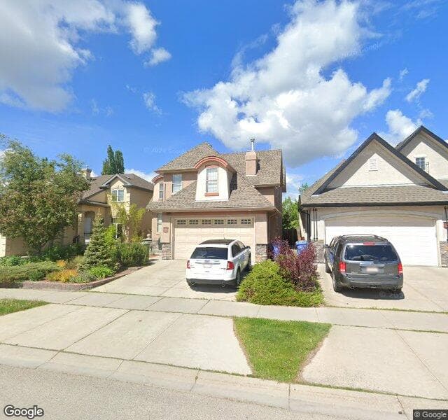 Street view of 9 Tuscany Glen Road NW, Calgary