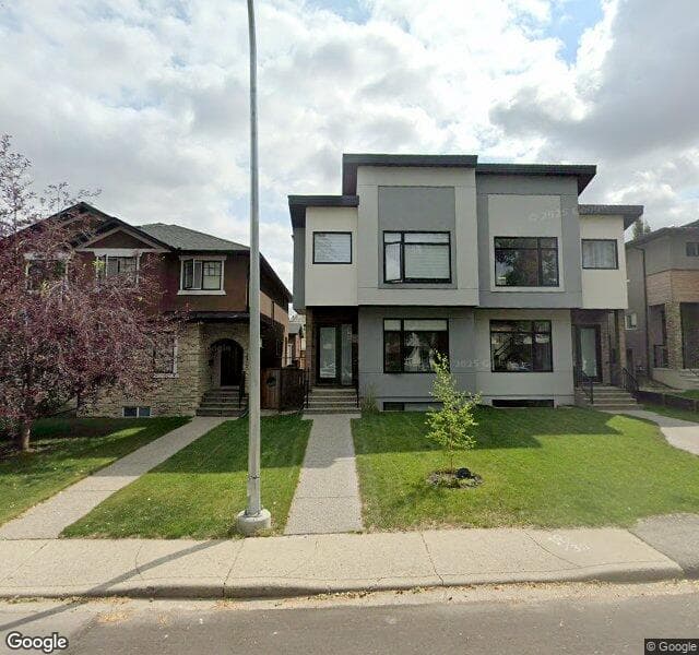 Street view of 3314 41 Street SW, Calgary