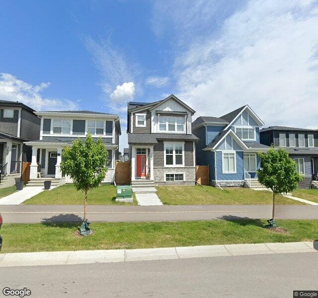 Street view of 208 Belmont Boulevard SW, Calgary
