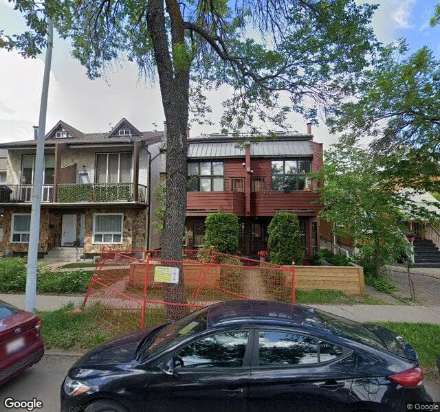 Street view of 10346A 121 Street NW, Edmonton