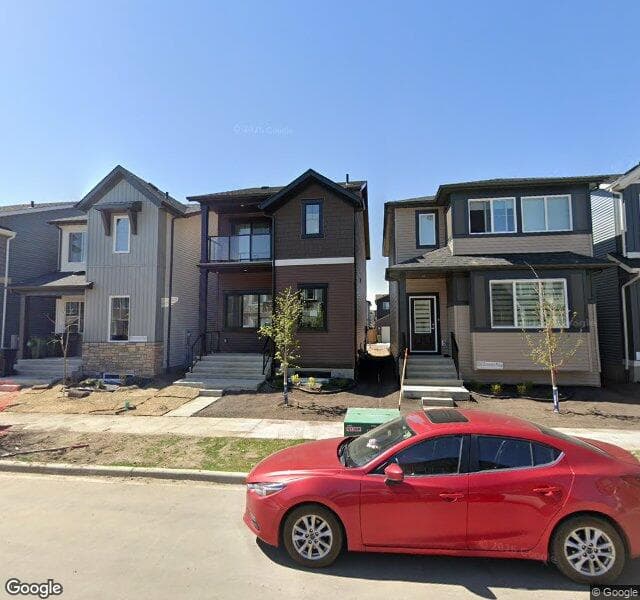 Street view of 6040 Edmonds Place NW, Edmonton