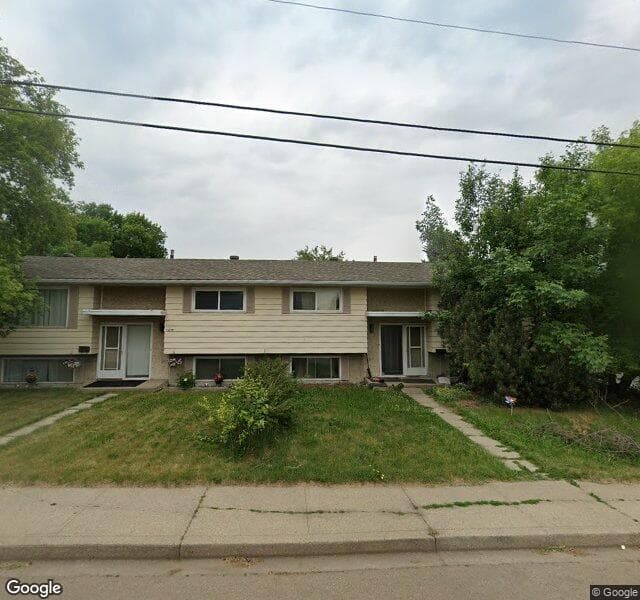 Street view of 11633 48 Street NW, Edmonton