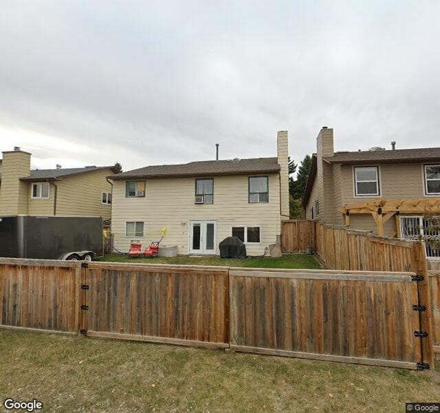 Street view of 60 Strathcona Close SW, Calgary