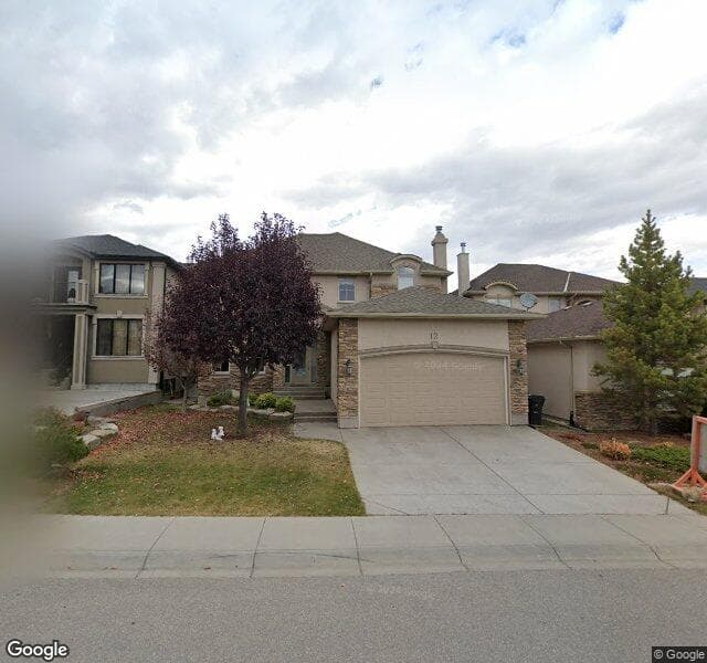 Street view of 12 Coulee Park SW, Calgary