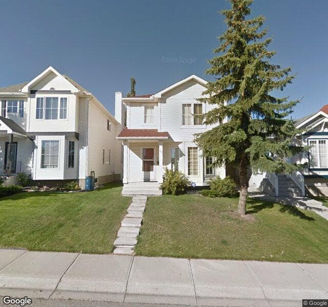 Street view of 67 Hidden Crescent NW, Calgary