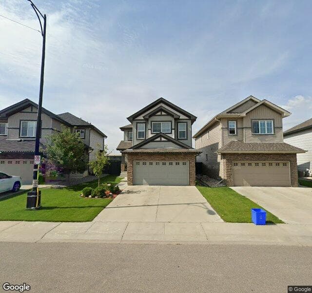 Street view of 639 Albany Way NW, Edmonton