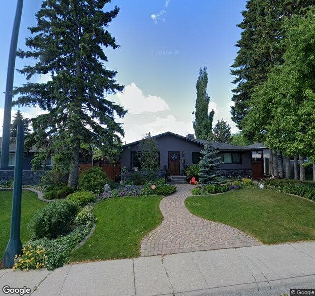 Street view of 41 Windermere Road SW, Calgary