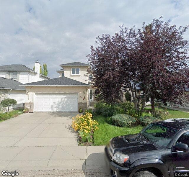Street view of 84 Valley Ridge Green NW, Calgary