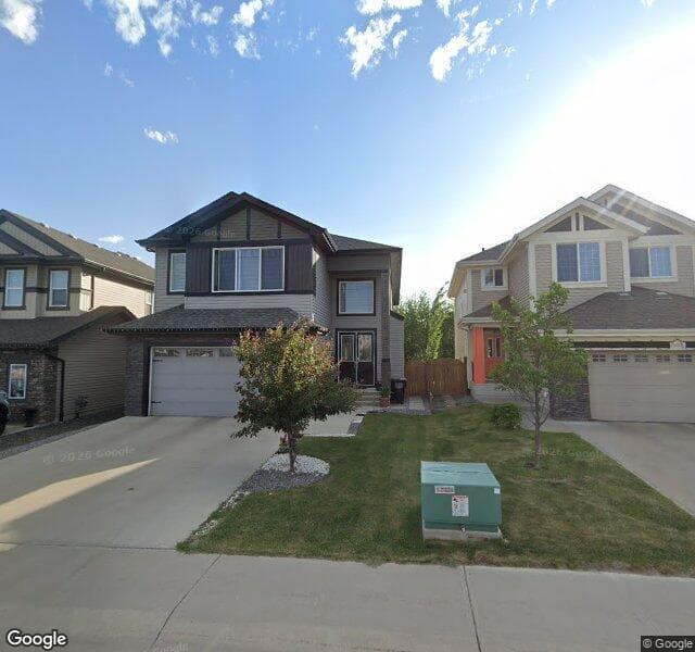 Street view of 3687 8 Street NW, Edmonton