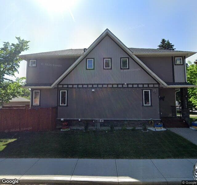Street view of 1803 18 Avenue NW, Calgary