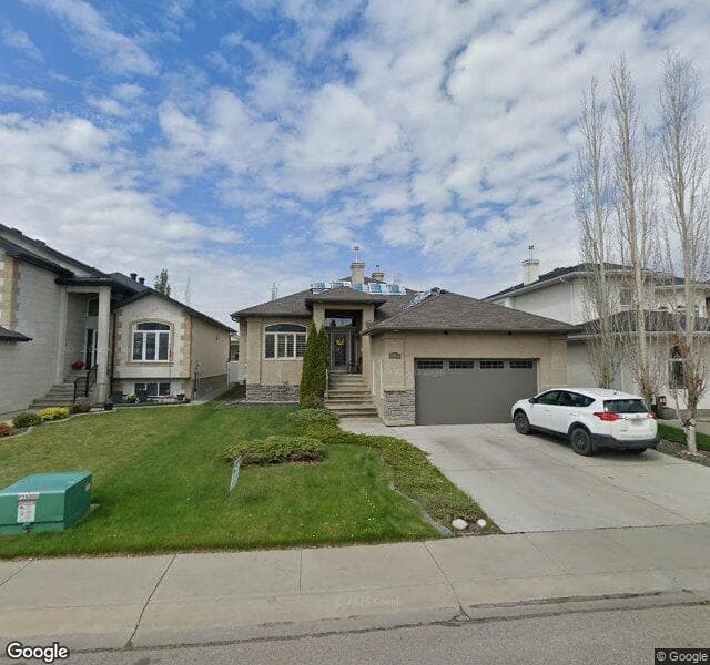 Street view of 16816 72 Street NW, Edmonton