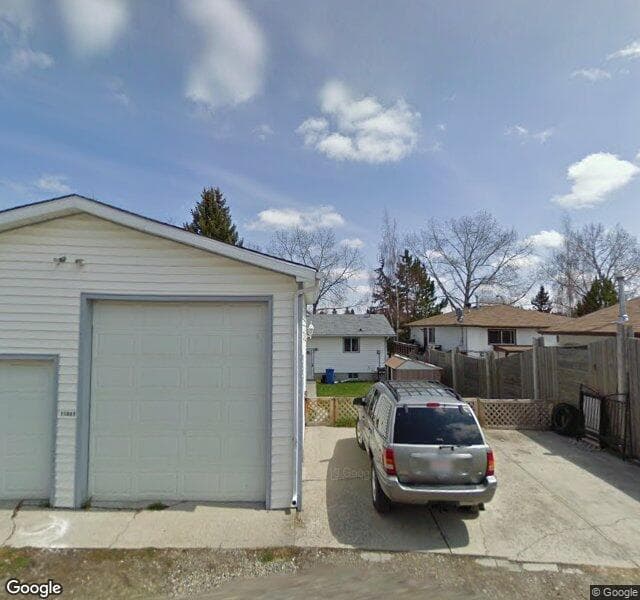 Street view of 11007 Braeside Drive SW, Calgary