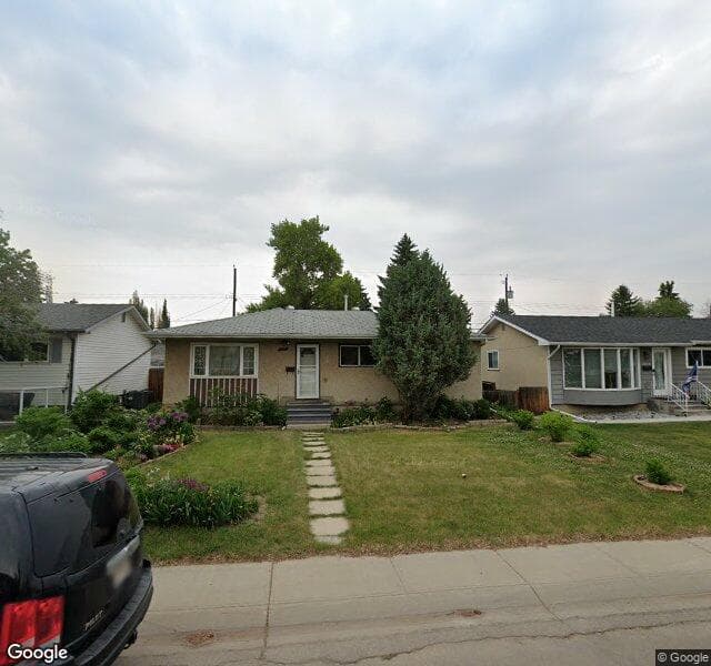 Street view of 4616 102 Avenue NW, Edmonton