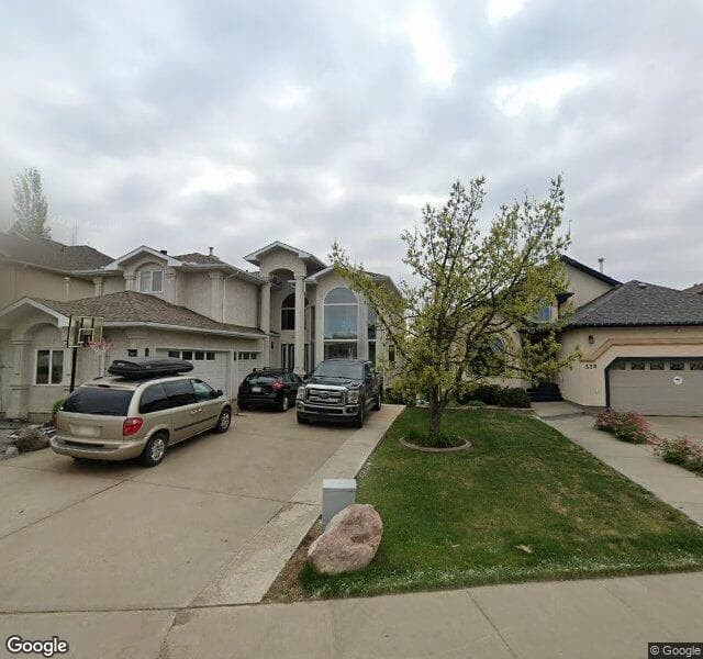 Street view of 322 Hudson Bend NW, Edmonton