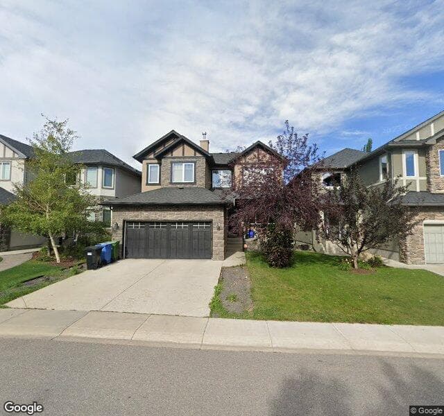 Street view of 126 Aspen Stone Grove SW, Calgary