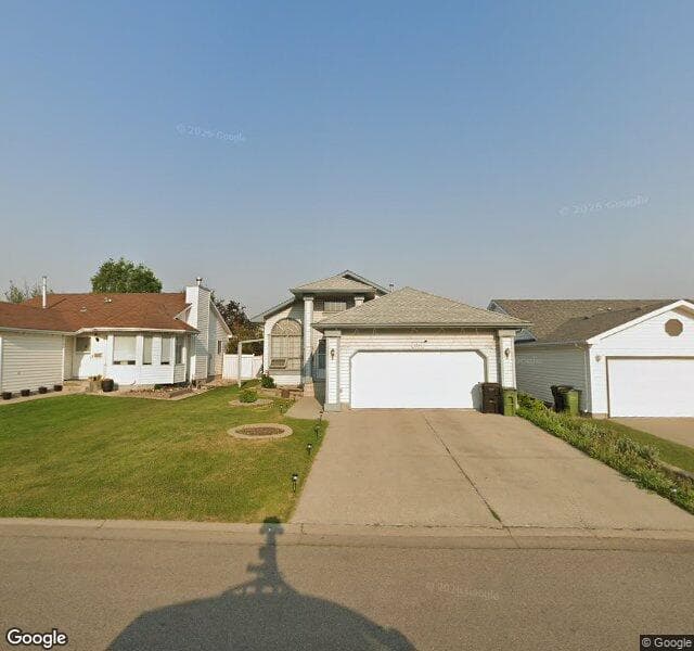 Street view of 4344 28 Street NW, Edmonton