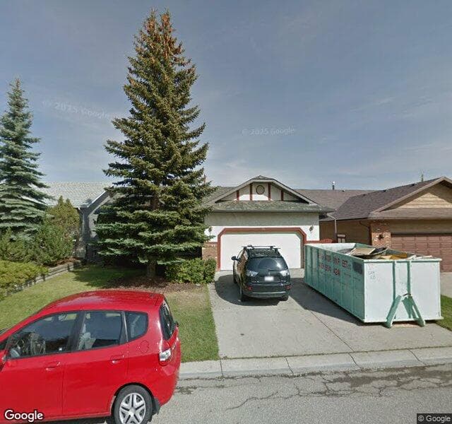 Street view of 56 Edgebyne Crescent NW, Calgary