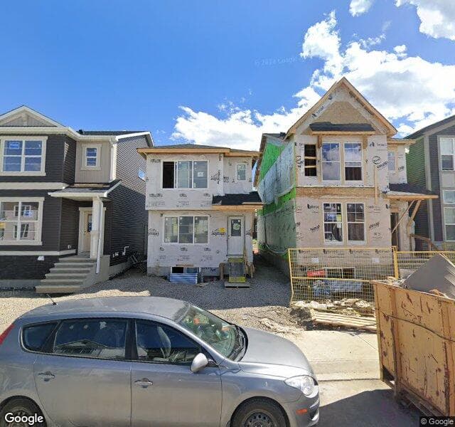 Street view of 31 Amblefield Avenue NW, Calgary