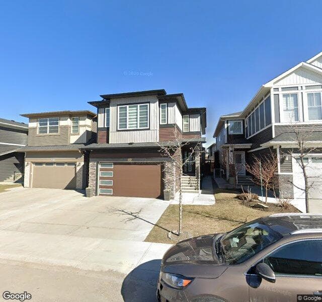 Street view of 132 Corner Meadows Park NE, Calgary