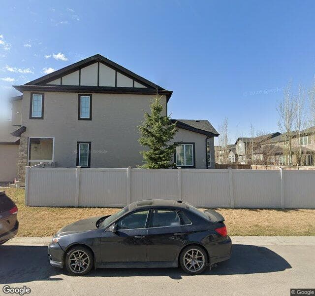 Street view of 214 Evansridge Place NW, Calgary
