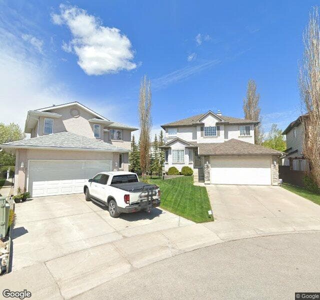 Street view of 109 Tuscany Meadows Mews NW, Calgary